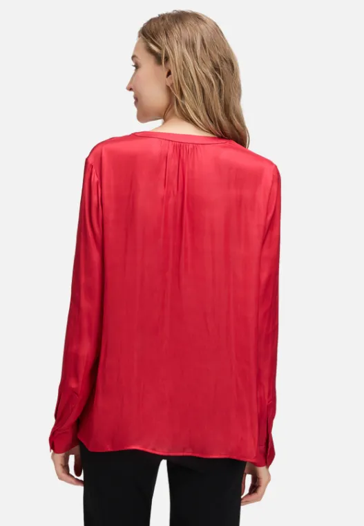 Betty Barclay Satin-Bluse langarm