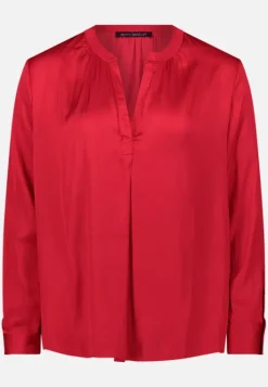 Betty Barclay Satin-Bluse langarm