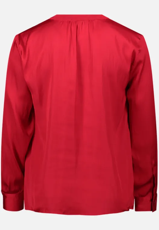 Betty Barclay Satin-Bluse langarm