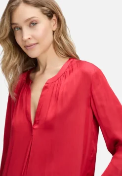 Betty Barclay Satin-Bluse langarm