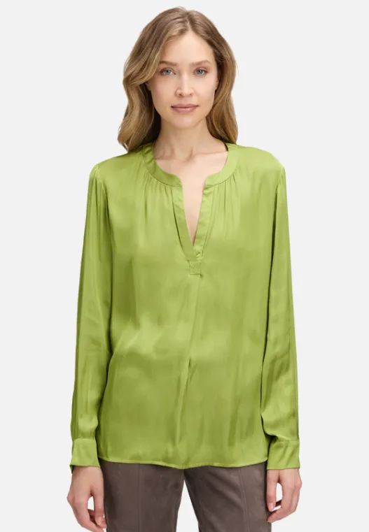 Betty Barclay Satin-Bluse langarm