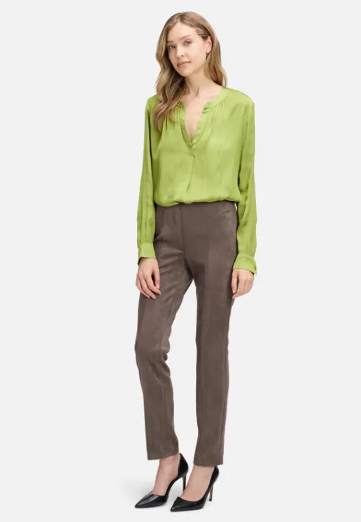 Betty Barclay Satin-Bluse langarm
