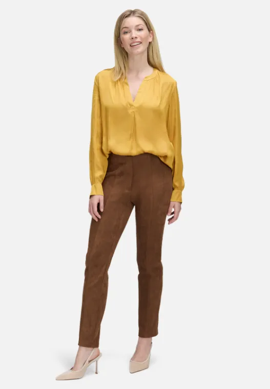 Betty Barclay Satin-Bluse langarm