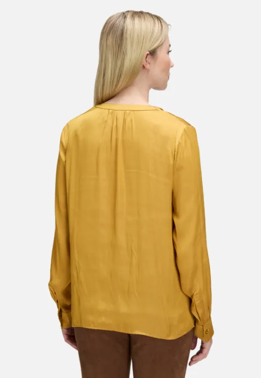 Betty Barclay Satin-Bluse langarm