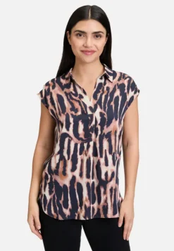 Betty Barclay Satin-Bluse mit Kragen
