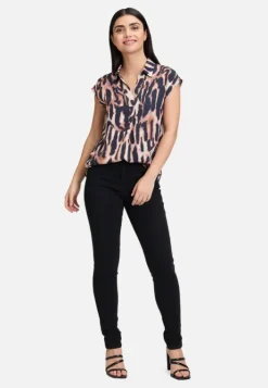Betty Barclay Satin-Bluse mit Kragen
