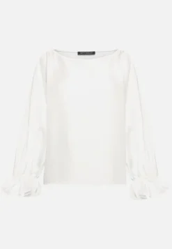 Betty Barclay Satin-Bluse mit U-Boot-Ausschnitt