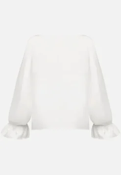 Betty Barclay Satin-Bluse mit U-Boot-Ausschnitt