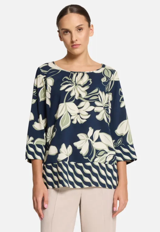 Betty Barclay Schlupfbluse mit Rundhalsausschnitt
