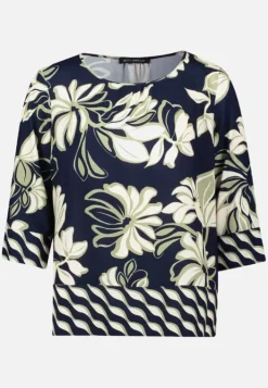 Betty Barclay Schlupfbluse mit Rundhalsausschnitt