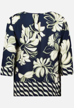 Betty Barclay Schlupfbluse mit Rundhalsausschnitt