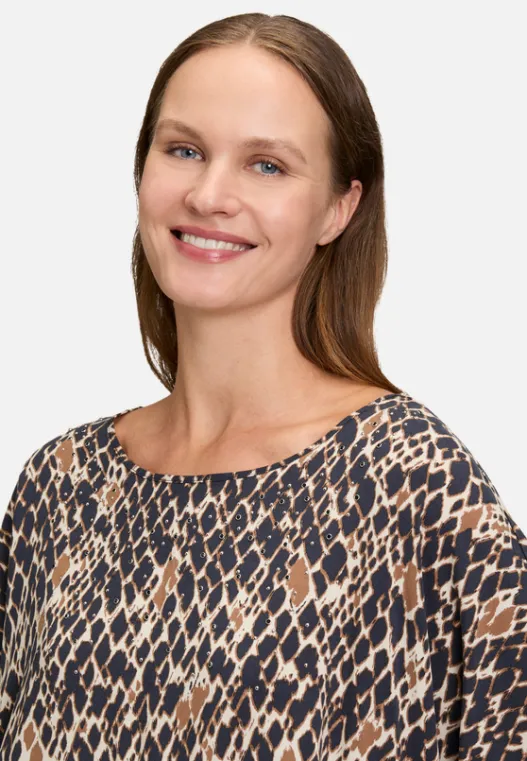 Betty Barclay Schlupfbluse mit Schmucksteinen