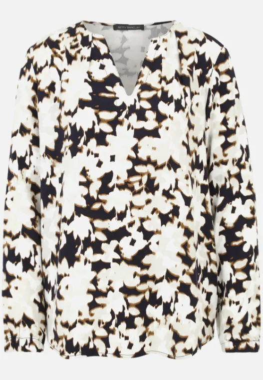 Betty Barclay Schlupfbluse mit Stehkragen
