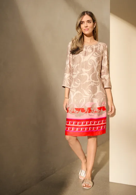 Betty Barclay Sommerkleid mit Rundhalsausschnitt