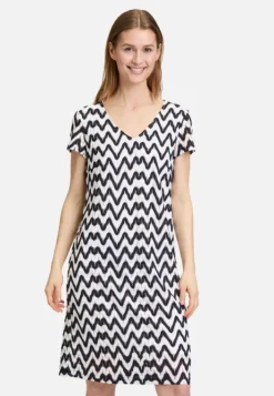Betty Barclay Sommerkleid mit V-Ausschnitt