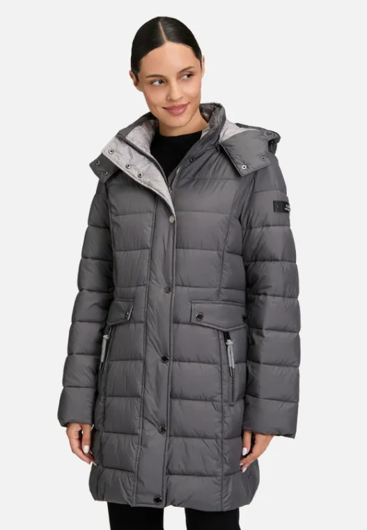 Betty Barclay Steppjacke mit abnehmbarer Kapuze