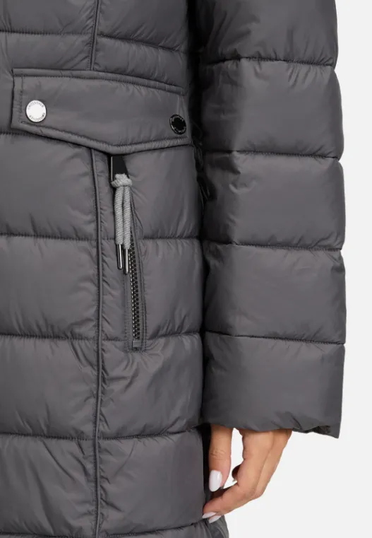 Betty Barclay Steppjacke mit abnehmbarer Kapuze