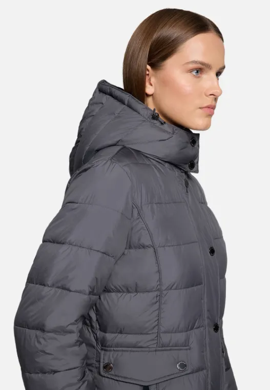 Betty Barclay Steppjacke mit abnehmbarer Kapuze