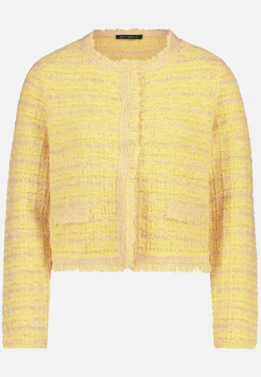 Betty Barclay Strick-Cardigan mit Fransen
