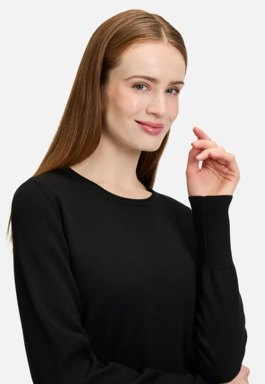 Betty Barclay Strickkleid mit Rundhalsausschnitt