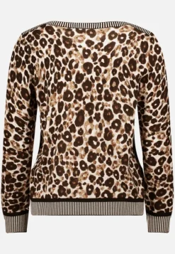 Betty Barclay Strickpullover mit Animalprint