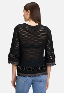 Betty Barclay Strickpullover mit Lochmuster