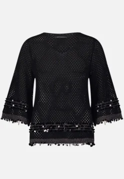 Betty Barclay Strickpullover mit Lochmuster