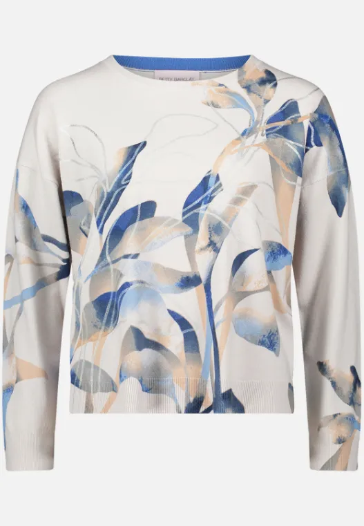 Betty Barclay Strickpullover mit Print