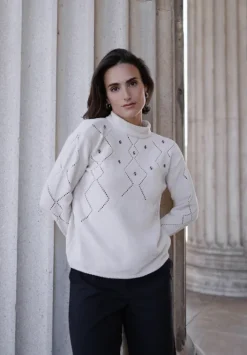 Betty Barclay Strickpullover mit Schmucksteinen