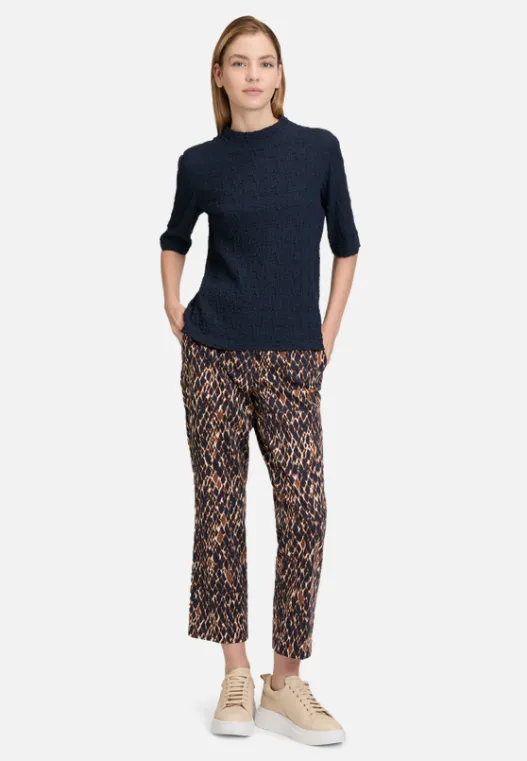 Betty Barclay Strukturshirt mit Stehkragen