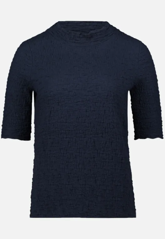 Betty Barclay Strukturshirt mit Stehkragen