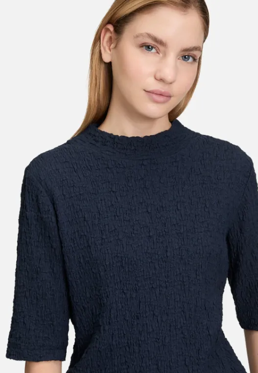 Betty Barclay Strukturshirt mit Stehkragen