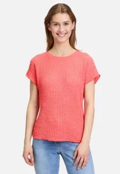 Betty Barclay Strukturshirt mit U-Boot-Ausschnitt