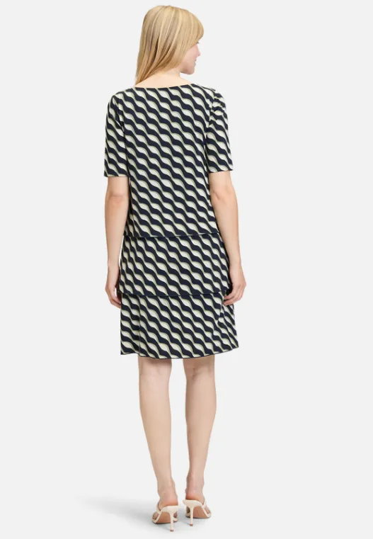 Betty Barclay Stufenkleid kurzarm