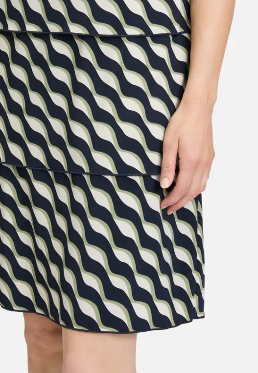 Betty Barclay Stufenkleid kurzarm