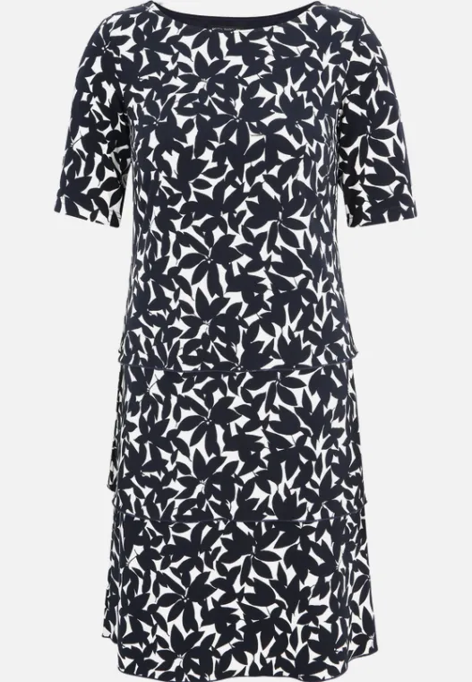 Betty Barclay Stufenkleid kurzarm