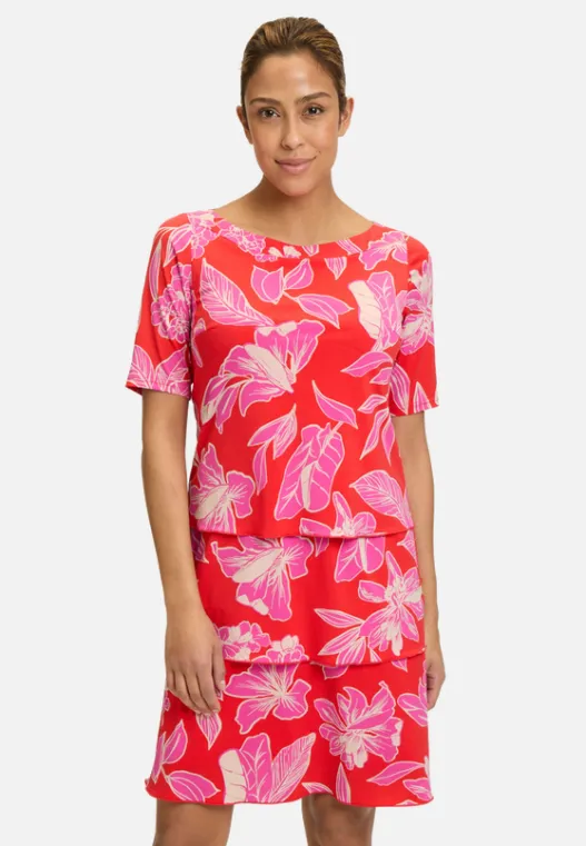 Betty Barclay Stufenkleid kurzarm