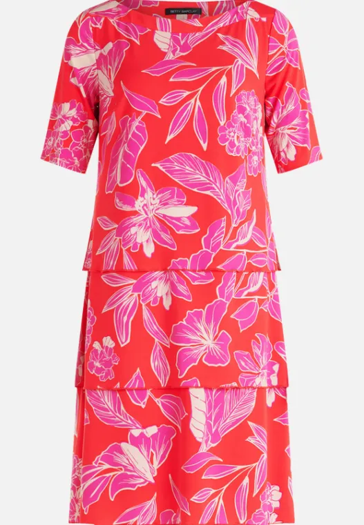 Betty Barclay Stufenkleid kurzarm