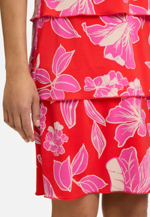 Betty Barclay Stufenkleid kurzarm