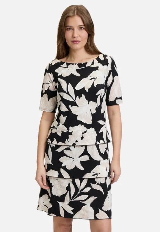 Betty Barclay Stufenkleid kurzarm
