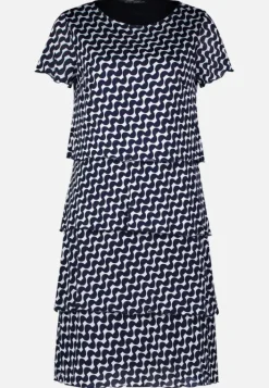 Betty Barclay Stufenkleid mit U-Boot-Ausschnitt