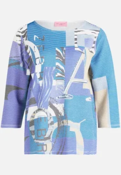Betty Barclay Sweatshirt mit Rippenstruktur
