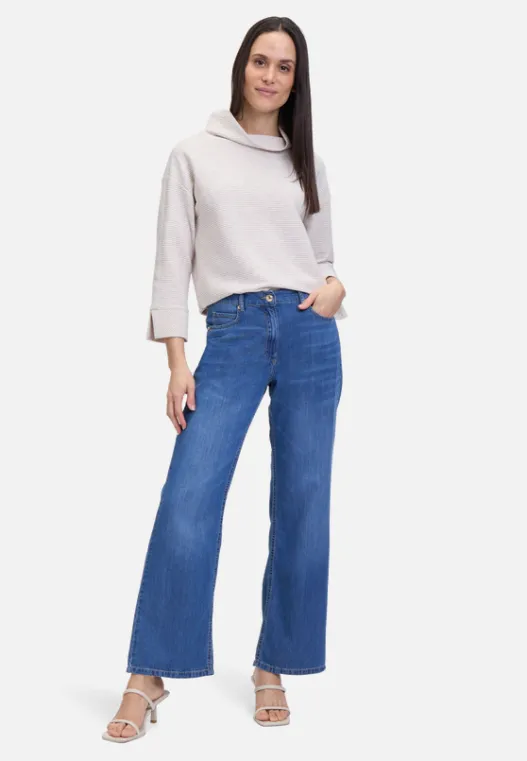 Betty Barclay Sweatshirt mit Rippenstruktur