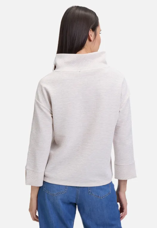 Betty Barclay Sweatshirt mit Rippenstruktur