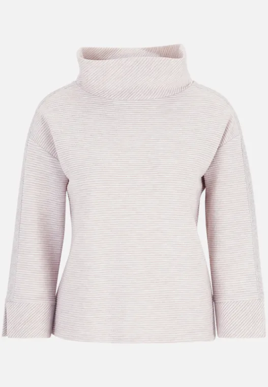 Betty Barclay Sweatshirt mit Rippenstruktur