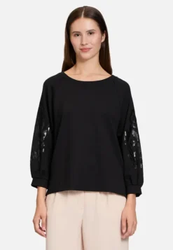 Betty Barclay Sweatshirt mit Trompetenärmeln
