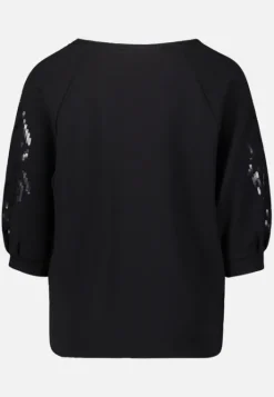 Betty Barclay Sweatshirt mit Trompetenärmeln