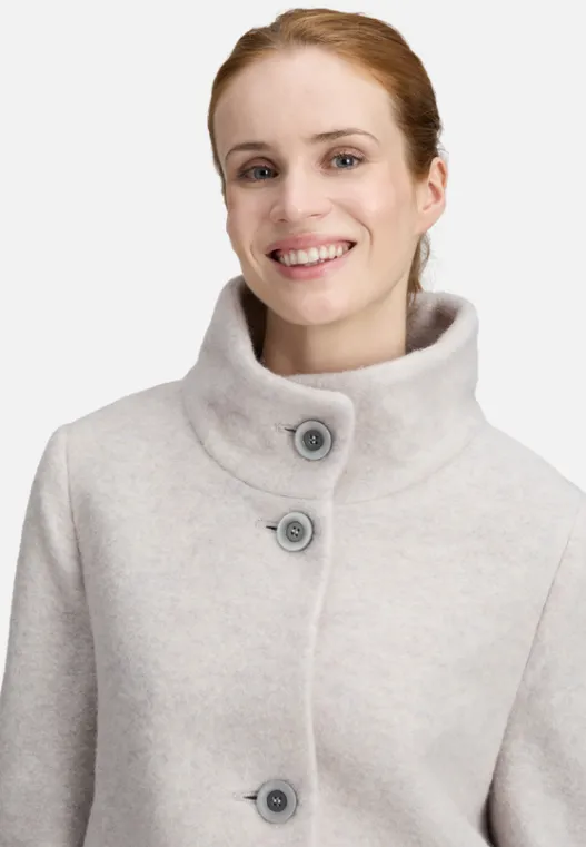 Betty Barclay Wollmantel mit hohem Kragen