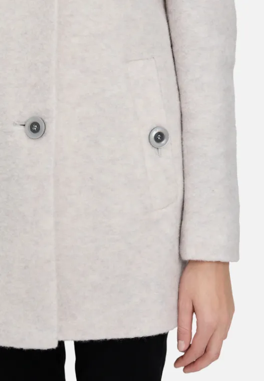Betty Barclay Wollmantel mit hohem Kragen
