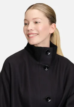 Betty Barclay Wollmantel mit Strickdetails